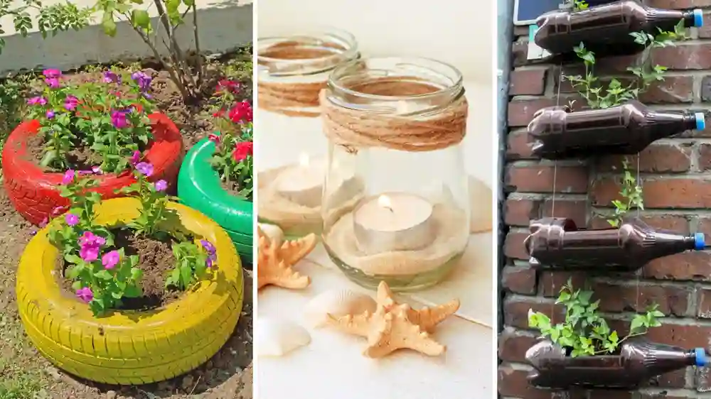 10 Inventive Ways to Use Recycled Materials At Home